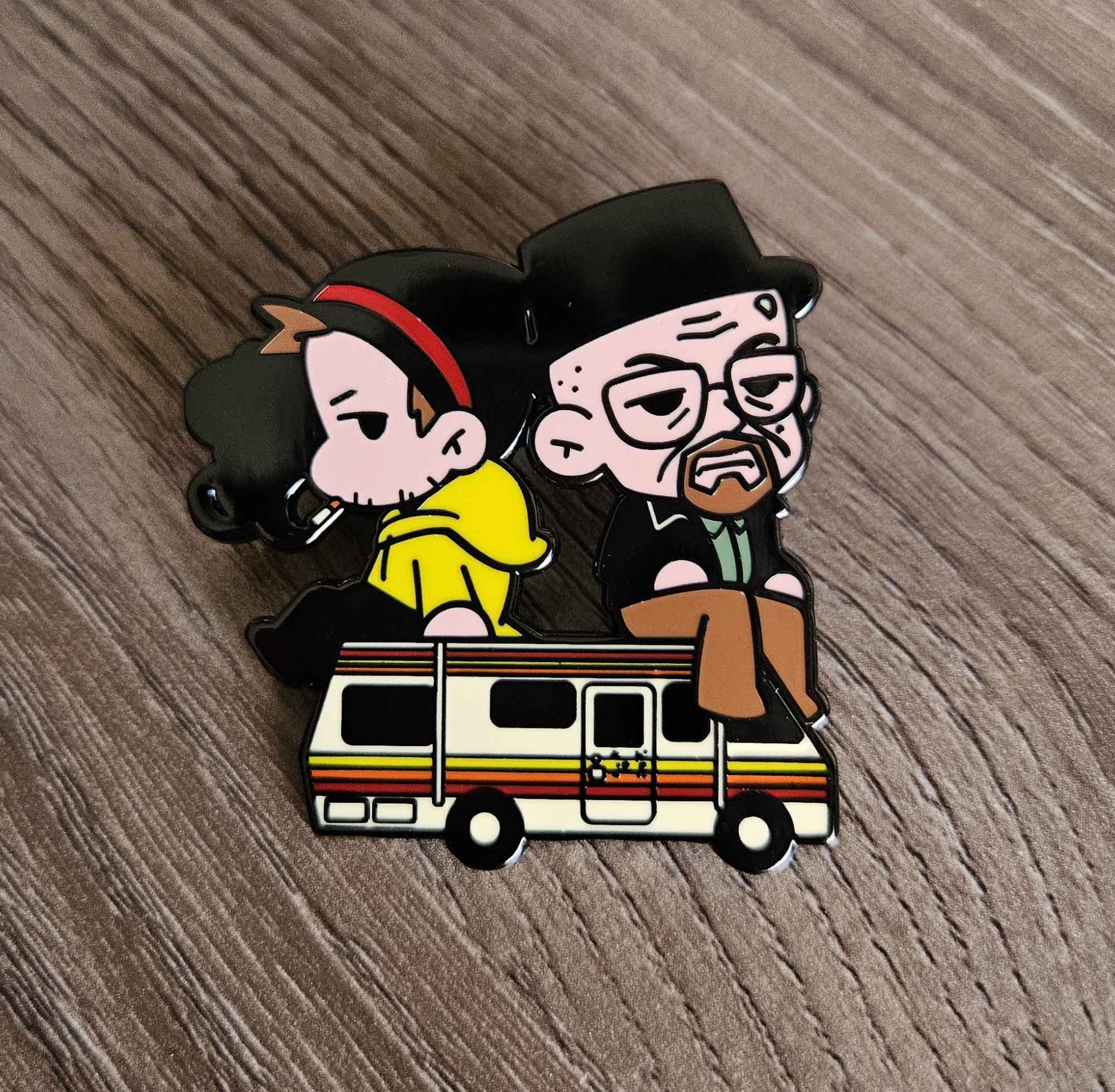 Walt n Jesse Enamel Pin