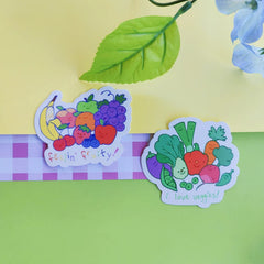 Fruit & Veggie Lover Stickers