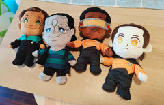 DATA & GEORDI PLUSH