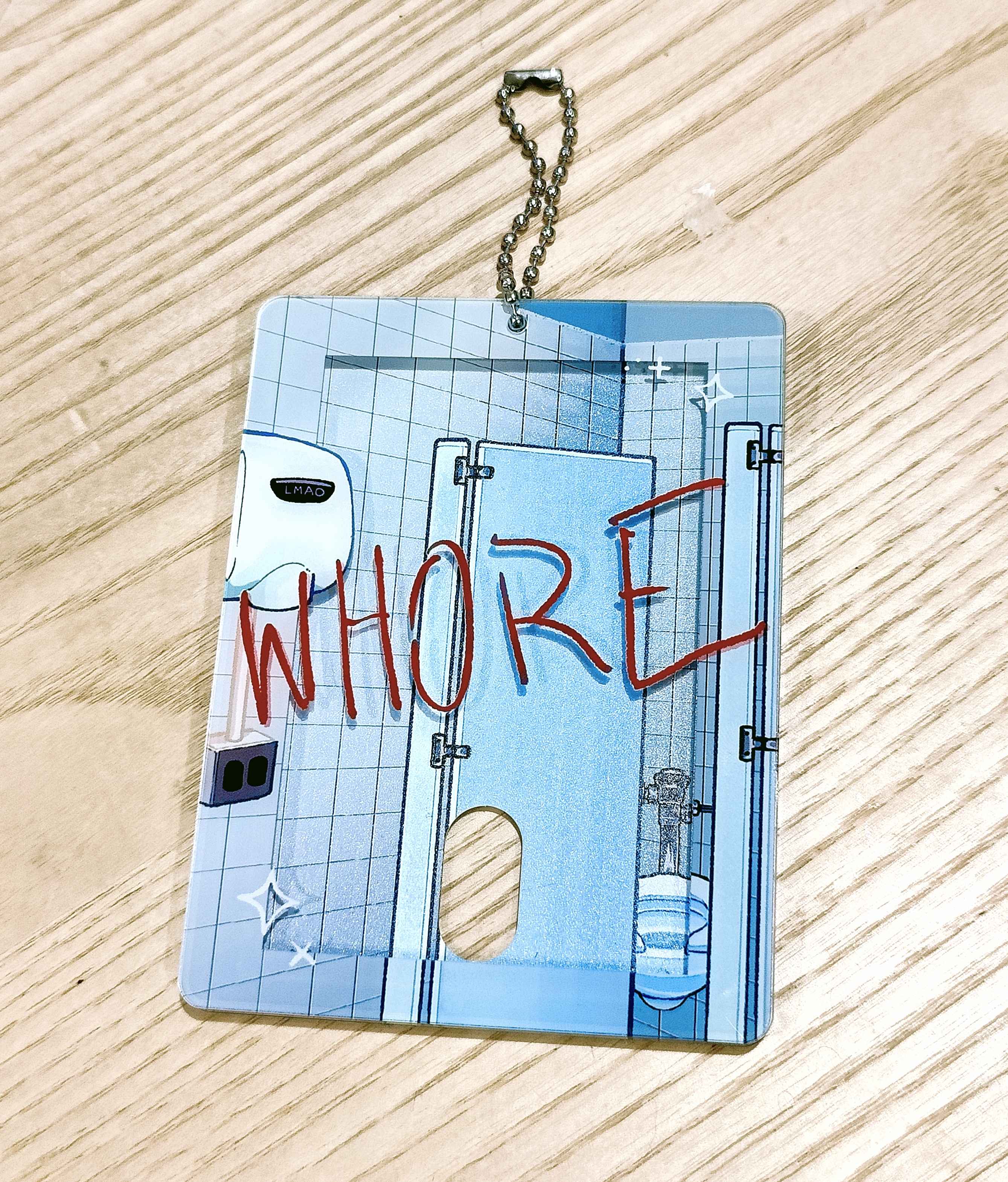 WHORE Photocard Holder