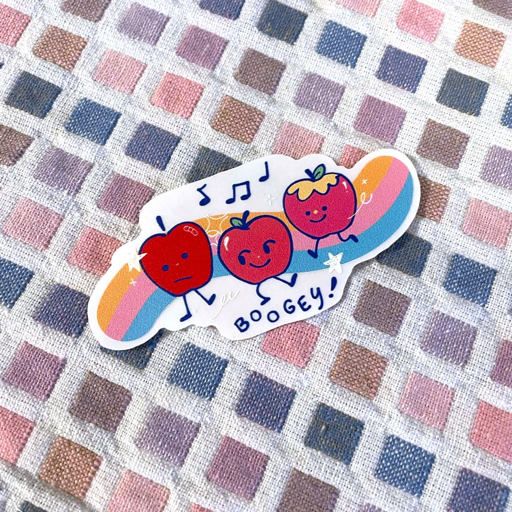 Apple Boogey! Sticker