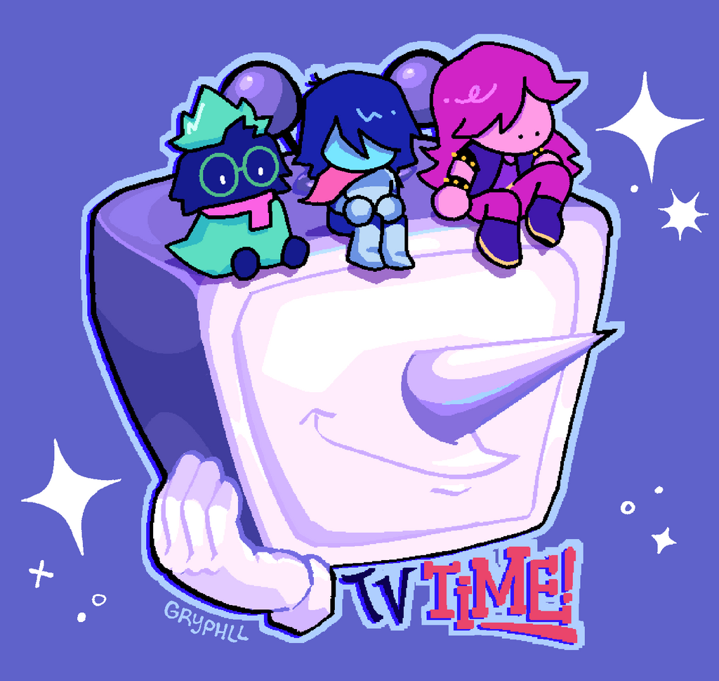 TV Time! Sticker