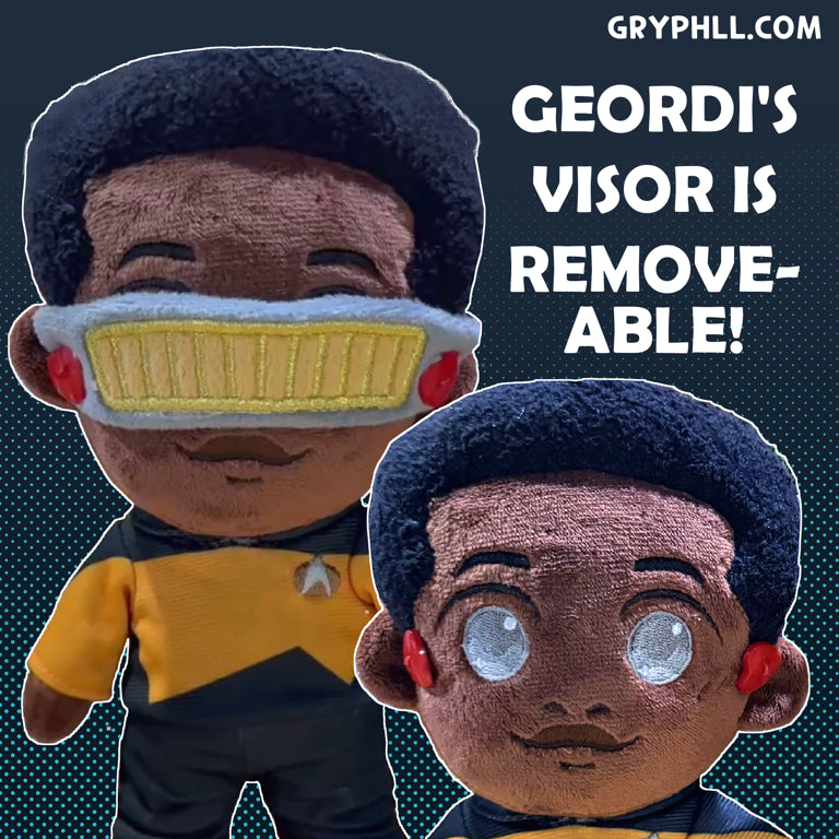 DATA & GEORDI PLUSH