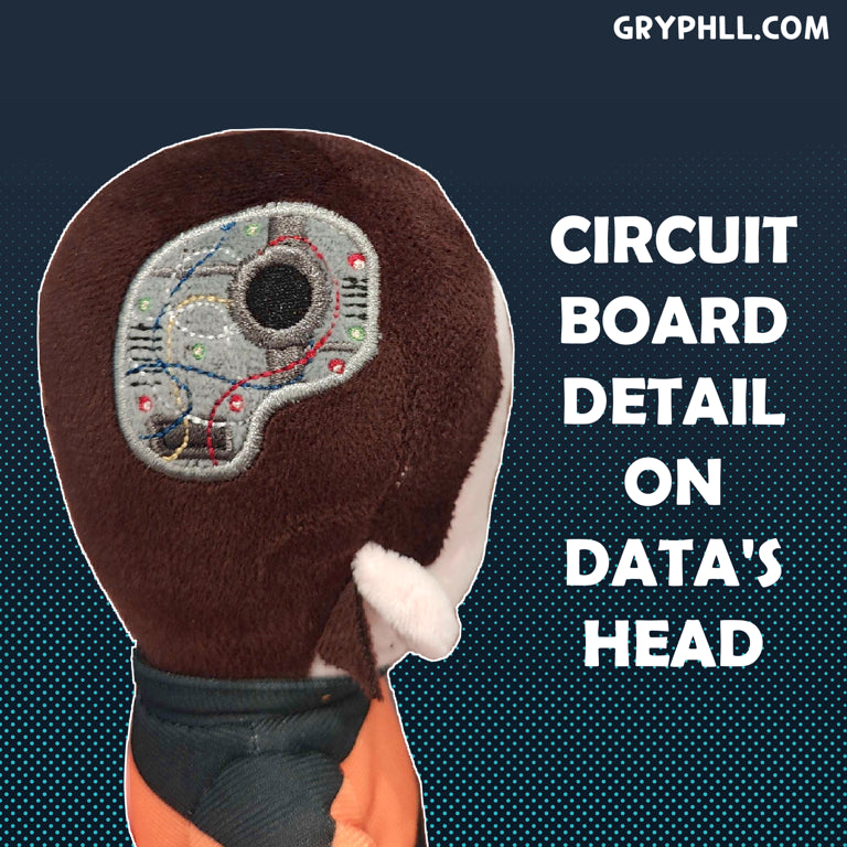 DATA & GEORDI PLUSH